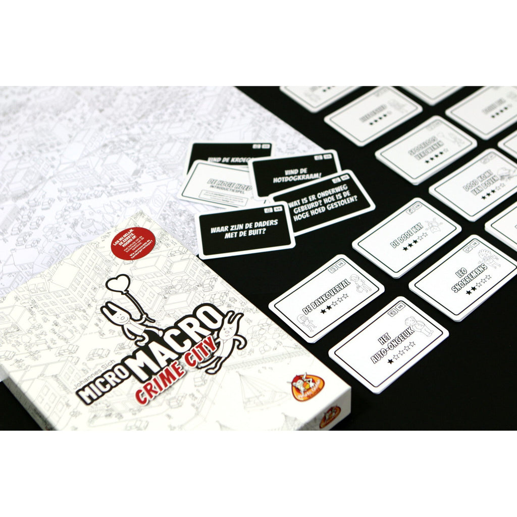 White Goblin Games - White Goblin Games micromacro: crime city bordspel (nederlands 1 - 4 spelers 15 - 45 minuten vanaf 12 jaar)