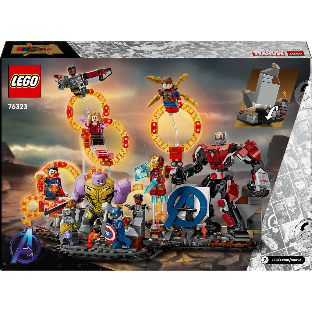 Lego marvel - avengers: endgame eindstrijd constructiespeelgoed (76323)