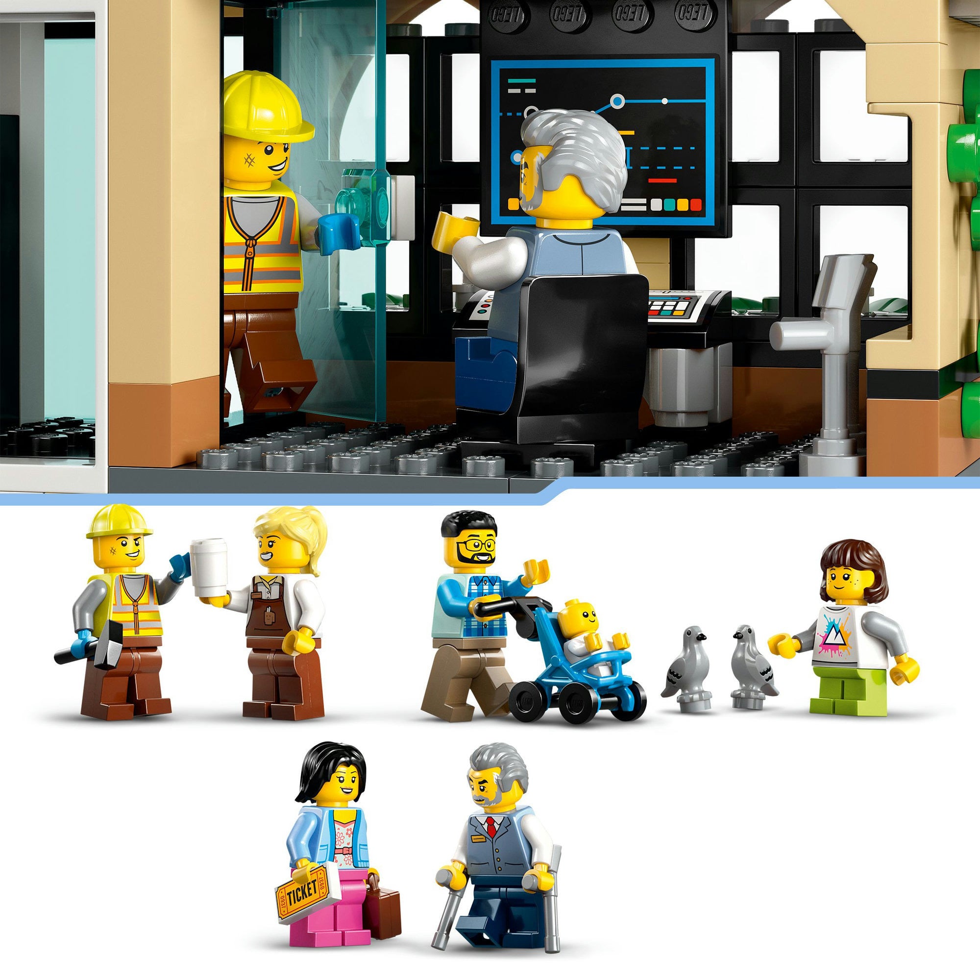 Lego city 60469 centraal station