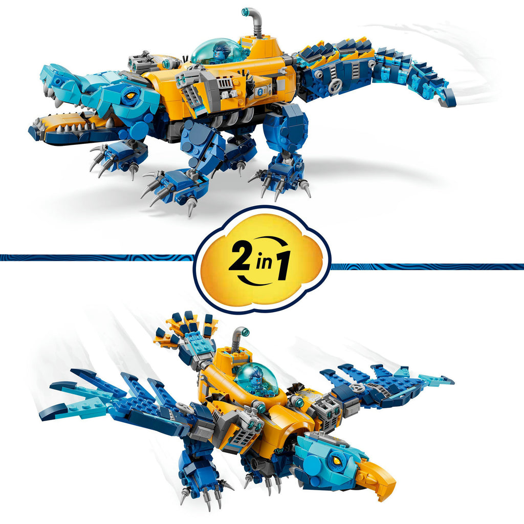 Lego dreamzzz - krokodilonderzeeër constructiespeelgoed (71512)