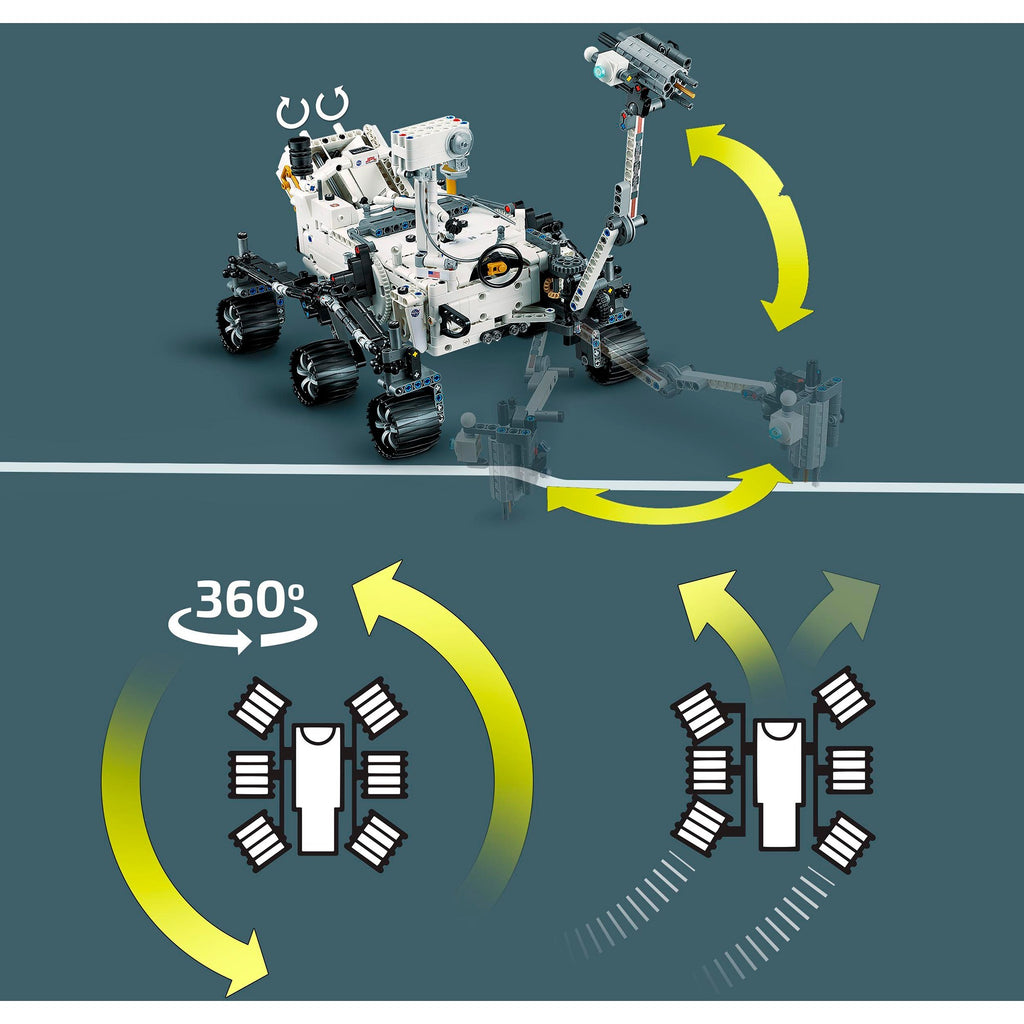 Lego technic 42158 nasa mars rover perseverance
