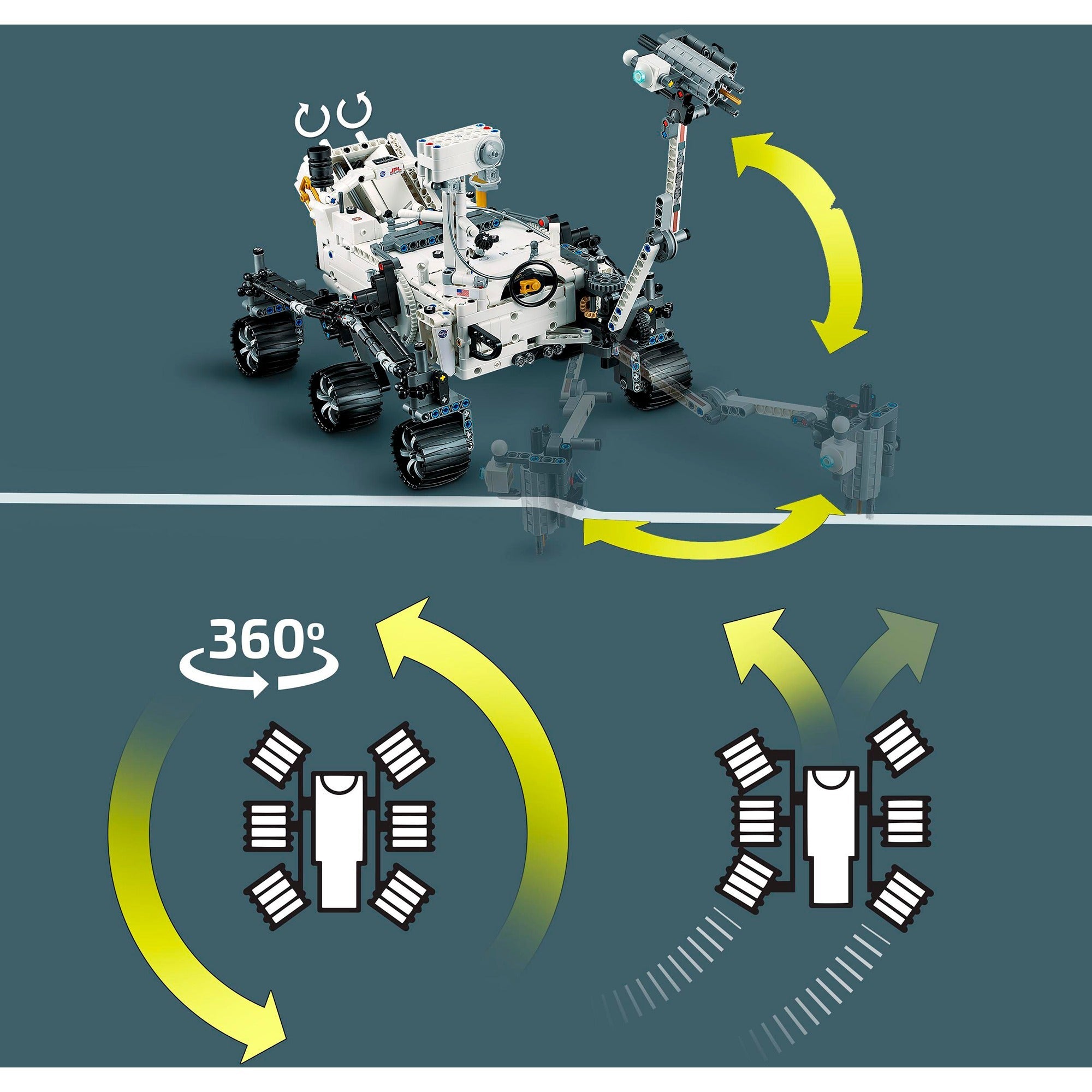 Lego technic 42158 nasa mars rover perseverance