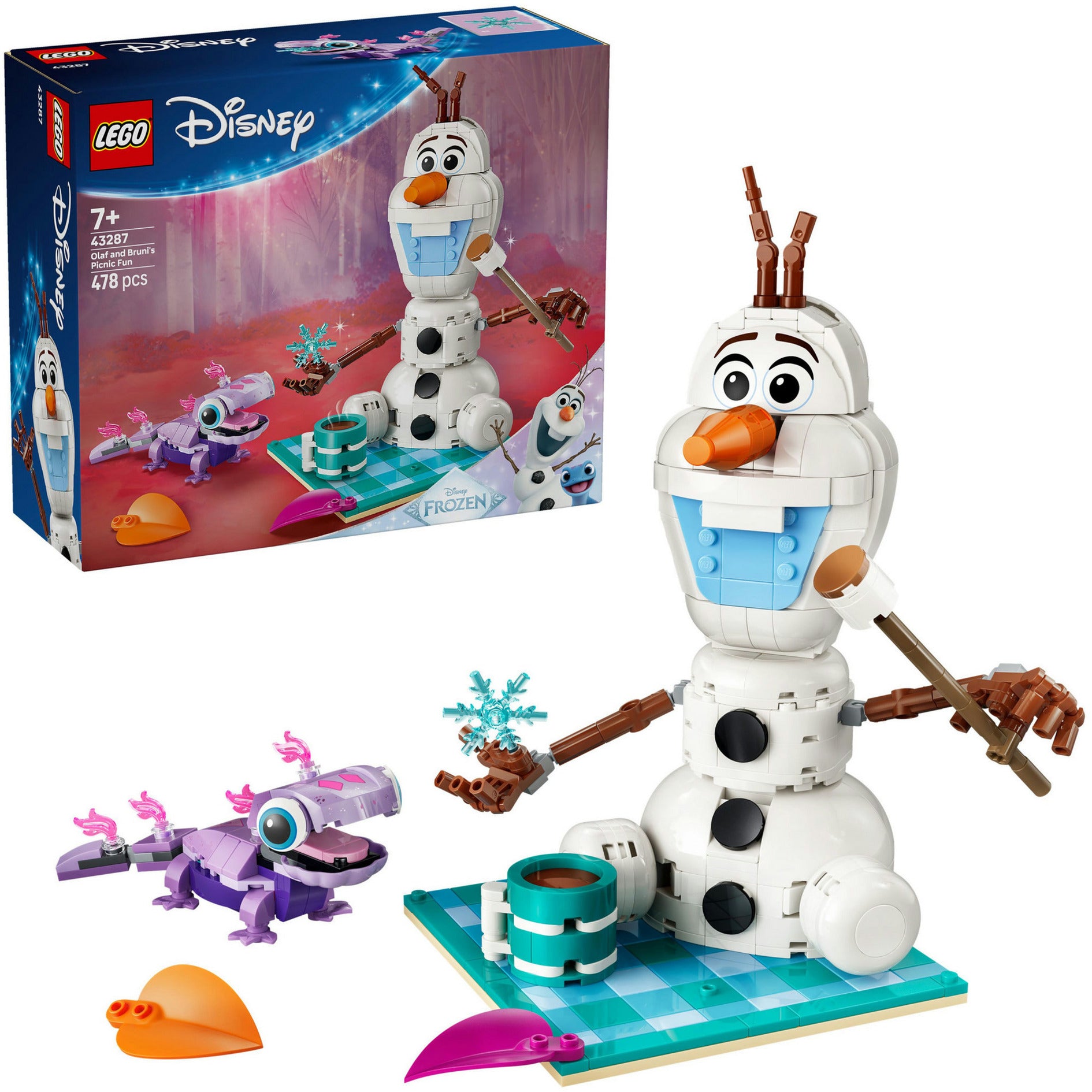 Lego disney princess 43287 olaf en bruni's picknickplezier