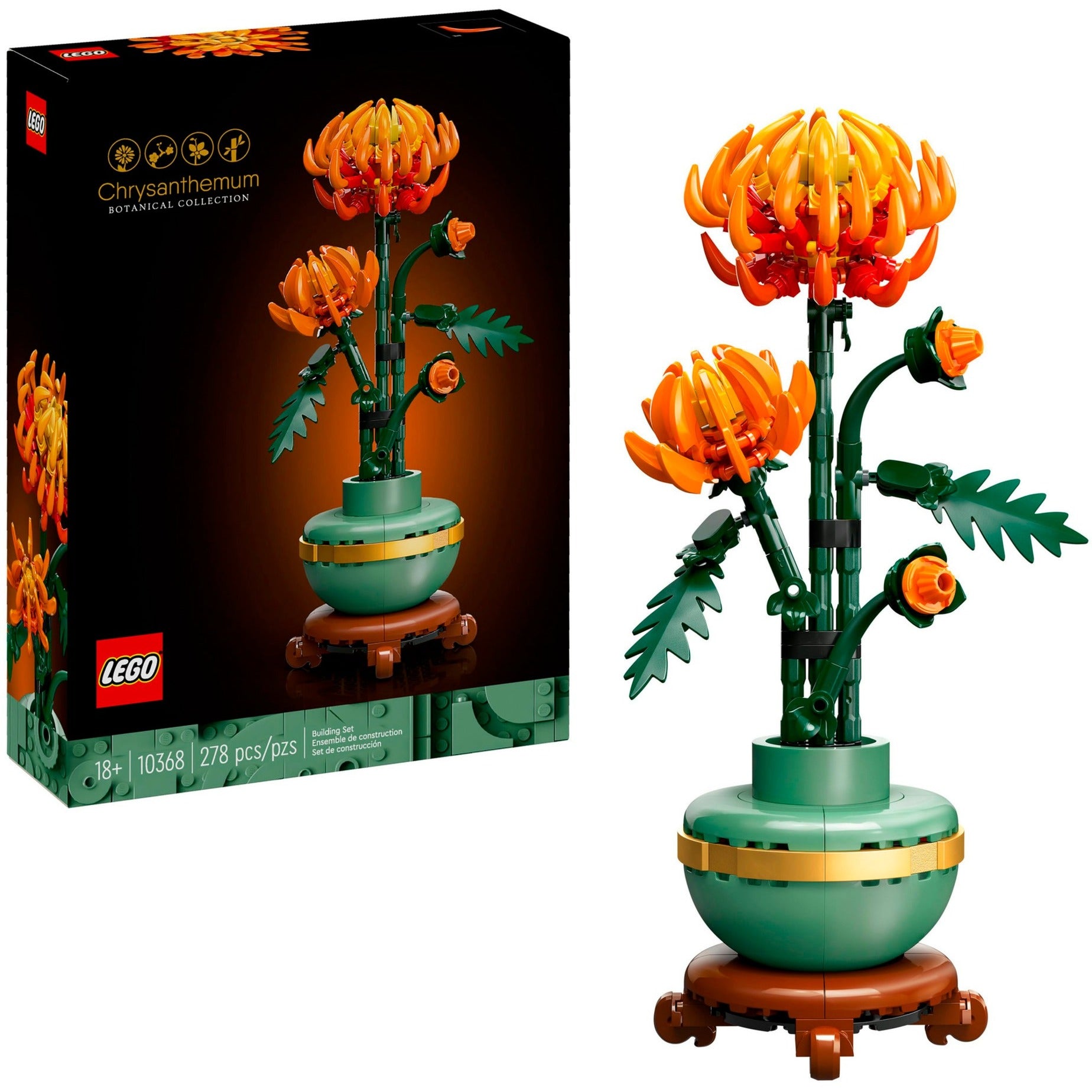 Lego icons 10368 chrysant