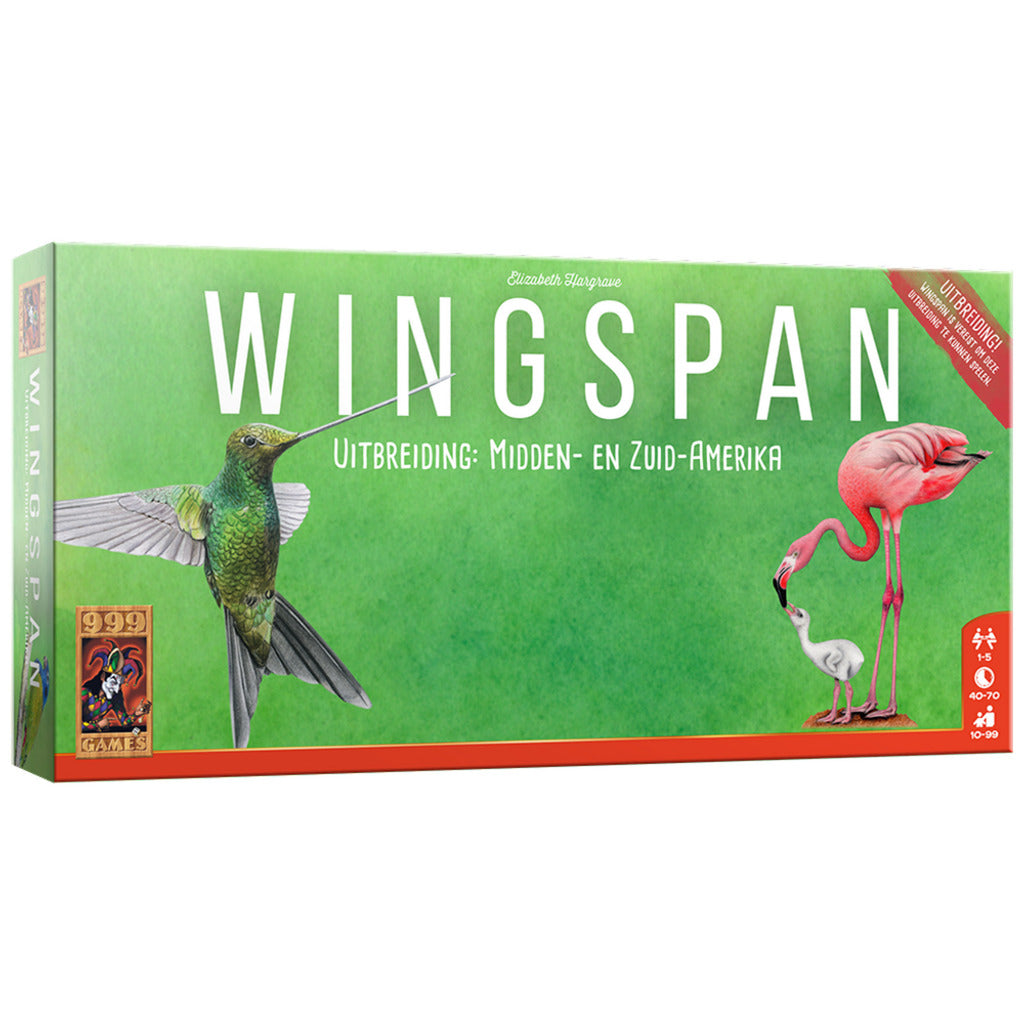 999Games - 999Games 999 games wingspan: midden- en zuid-amerika bordspel (uitbreiding nederlands 1 - 5 spelers 40 - 70 minuten vanaf 10 jaar)