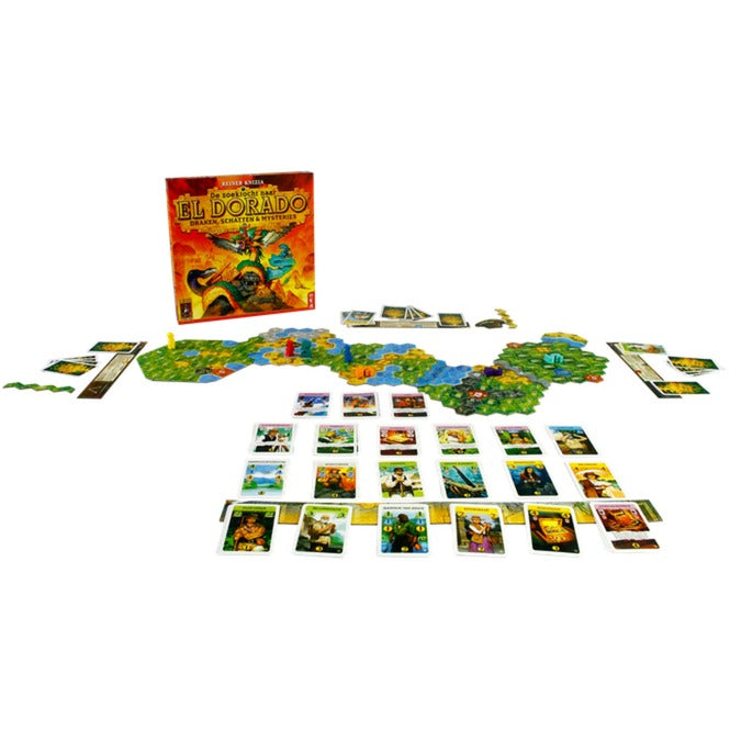 999Games - 999Games 999 games de zoektocht naar el dorado: draken schatten & mysteries bordspel (nederlands uitbreiding 2 - 4 spelers 60 minuten vanaf 10 jaar)
