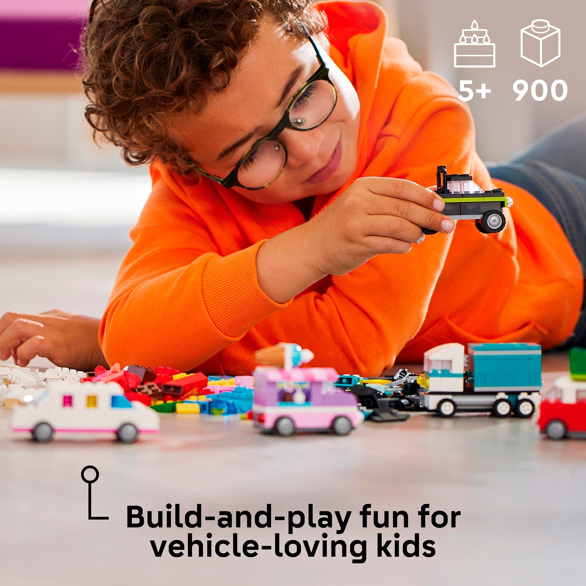 Lego classic 11036 creatieve voertuigen