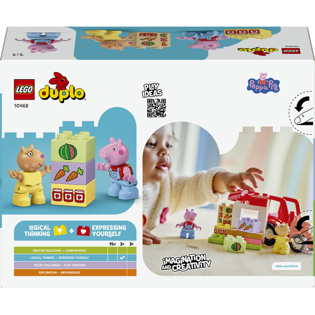 Lego duplo 10468 tractor en marktkraam