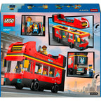 Lego city 60407 toeristische rode dubbeldekker