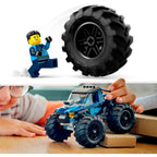 Lego city - blauwe monstertruck constructiespeelgoed (60402)