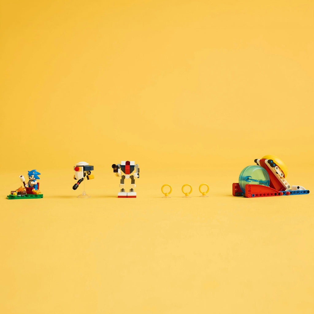 Lego sonic the hedgehog 77001 sonics kracheting bij het kampvuur