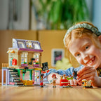Lego friends muziekwinkel en appartement