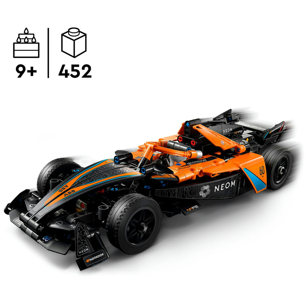 Lego technic 42169 neom mclaren formula e racewagen