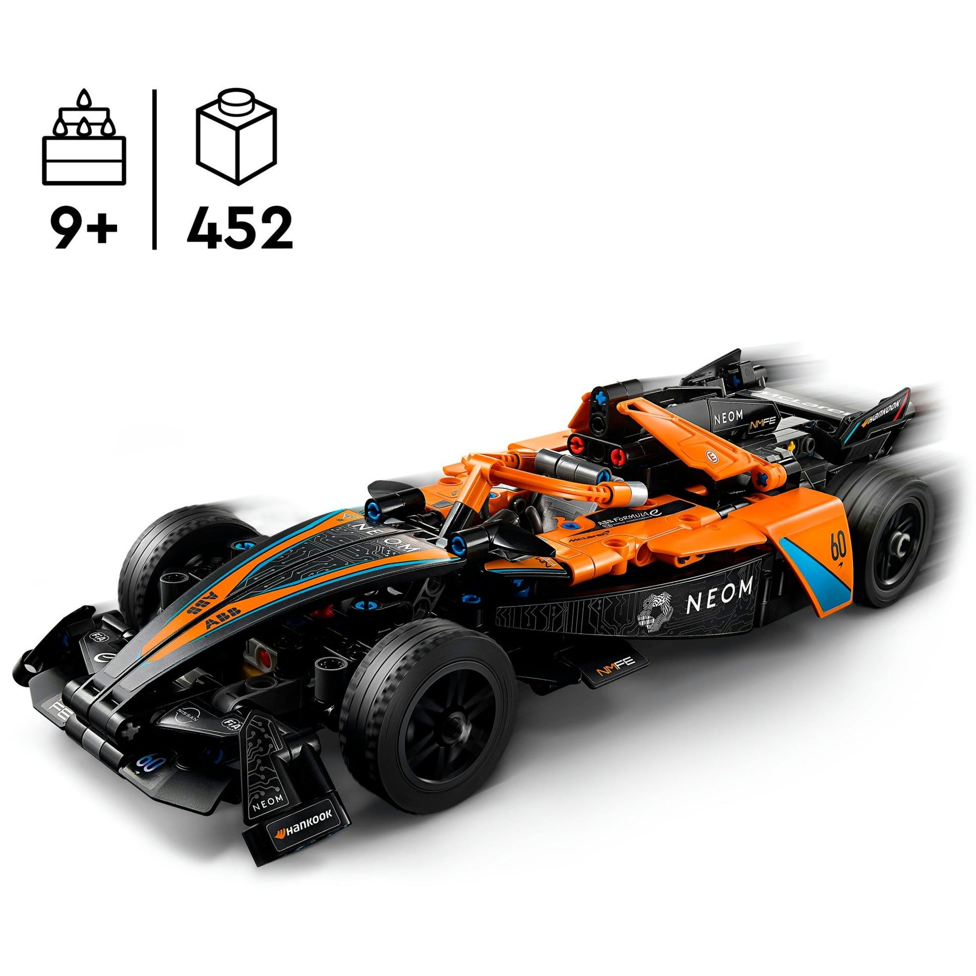 Lego technic 42169 neom mclaren formula e racewagen