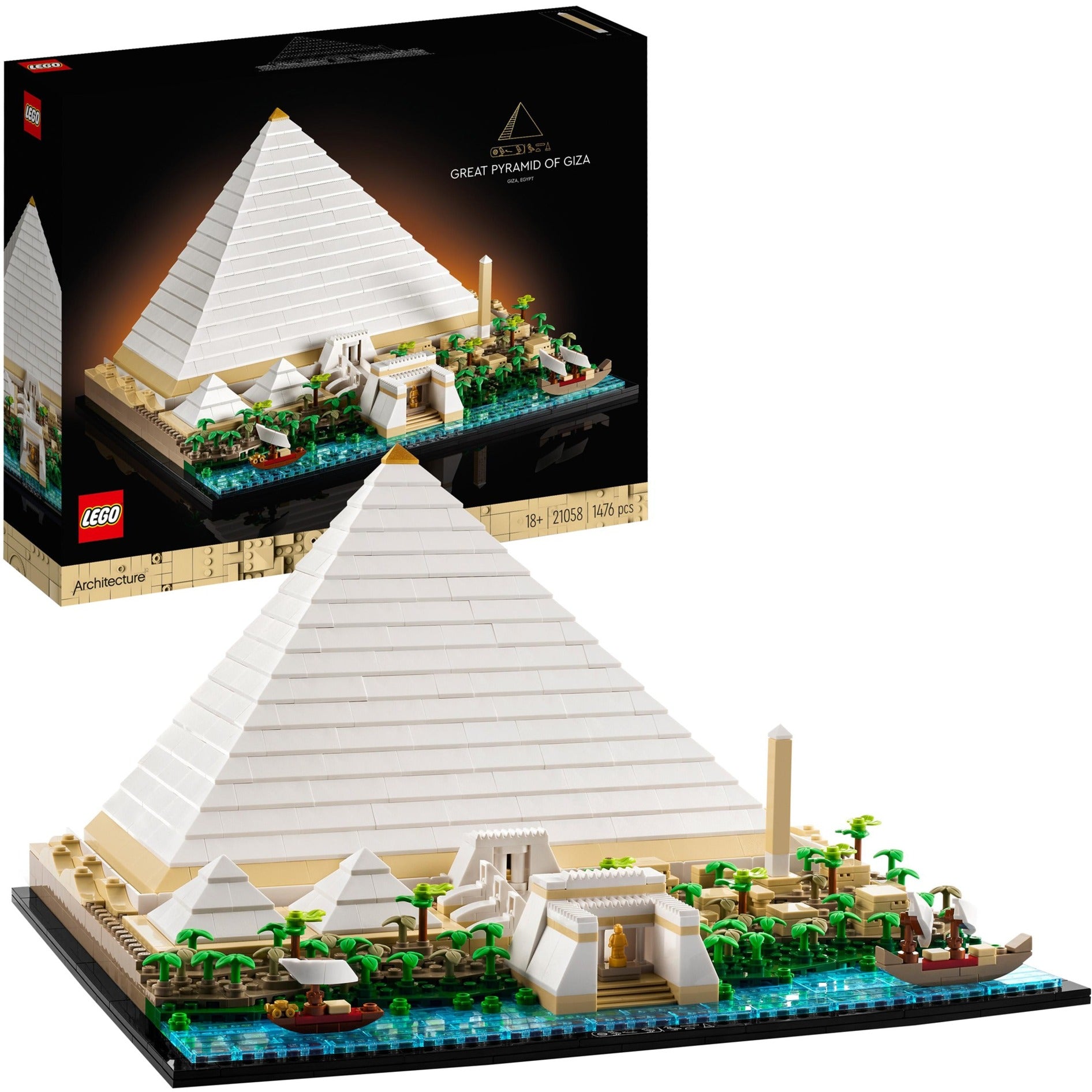 Lego architecture 21058 grote piramide van gizeh