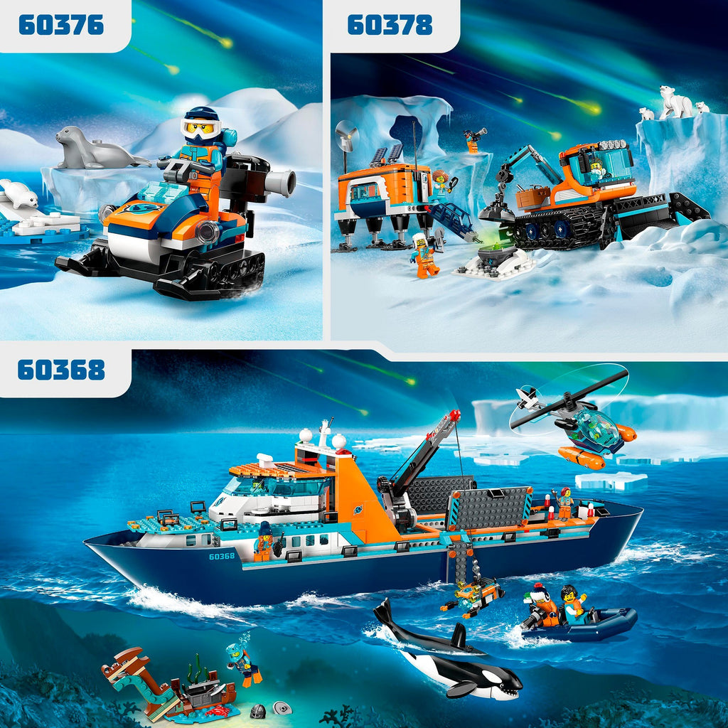 Lego city 60368 poolonderzoeksschip