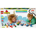 Lego duplo town 10445 f1 team racewagens en coureurs