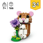 LEGO - ® creator 3in1 schattige hamster met bloem - 31376