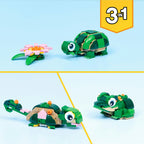 Lego creator 31377 schildpad met waterlelie