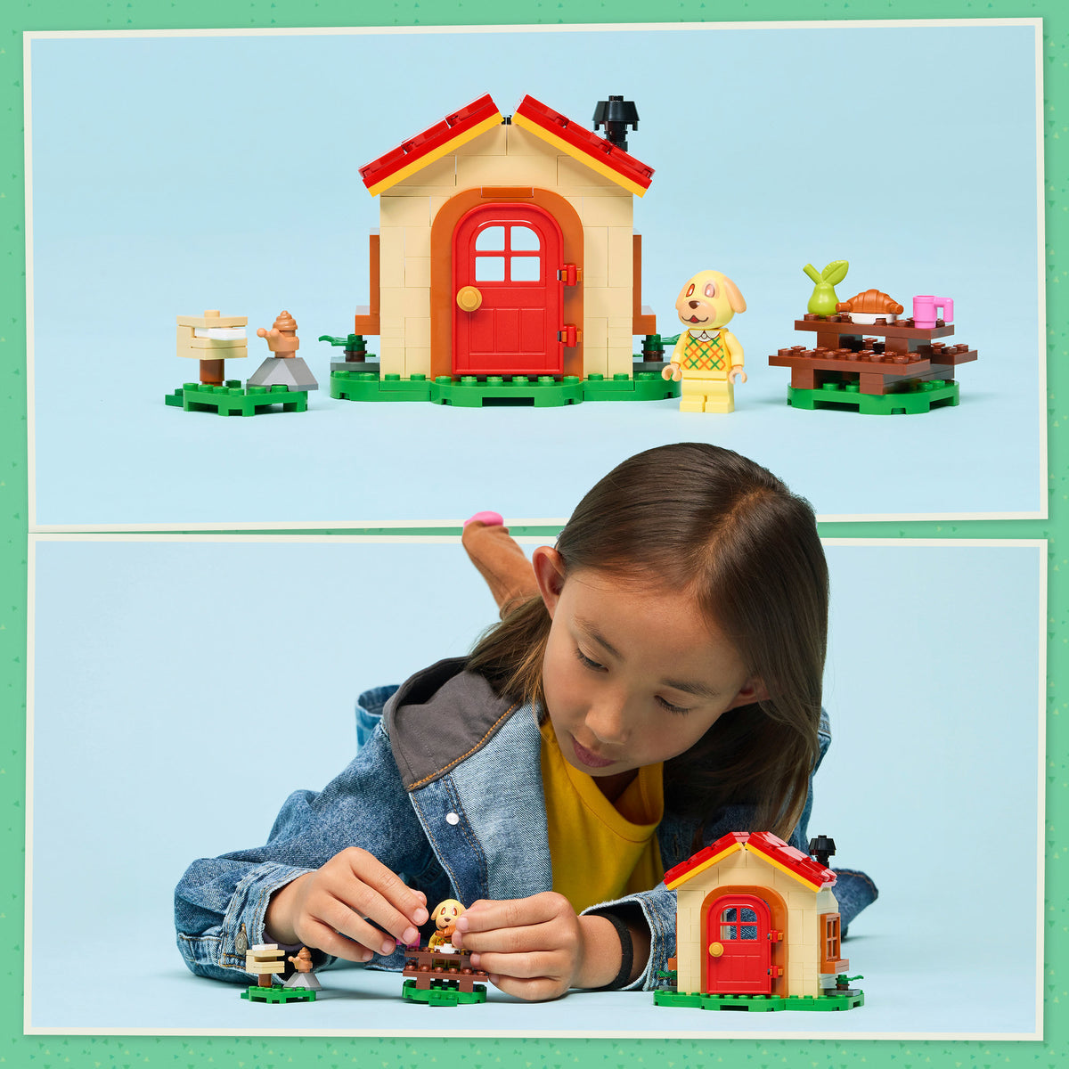 Lego ® animal crossing™ goldies knusse huisje bouwset - 77058