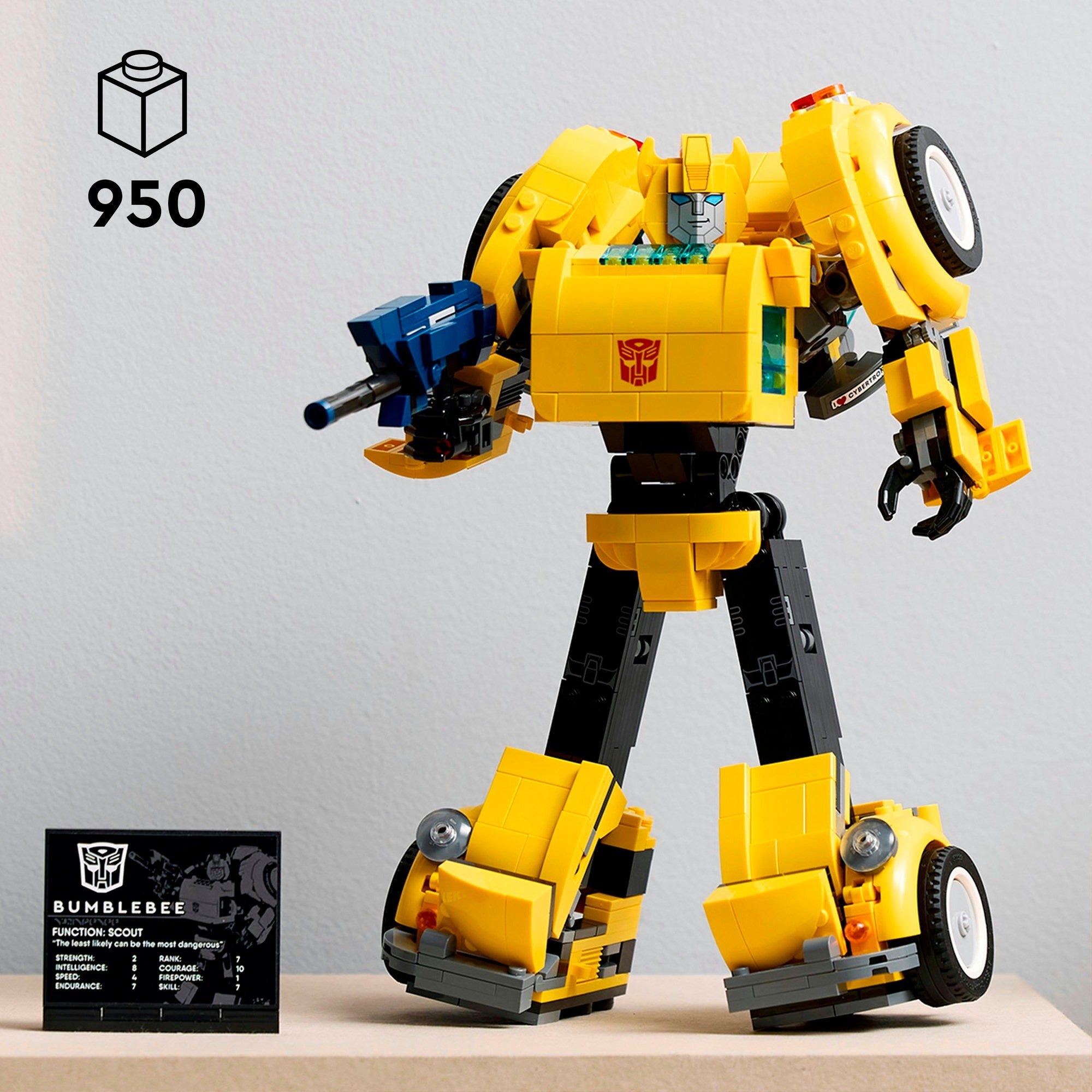 Lego icons 10338 transformers bumblebee