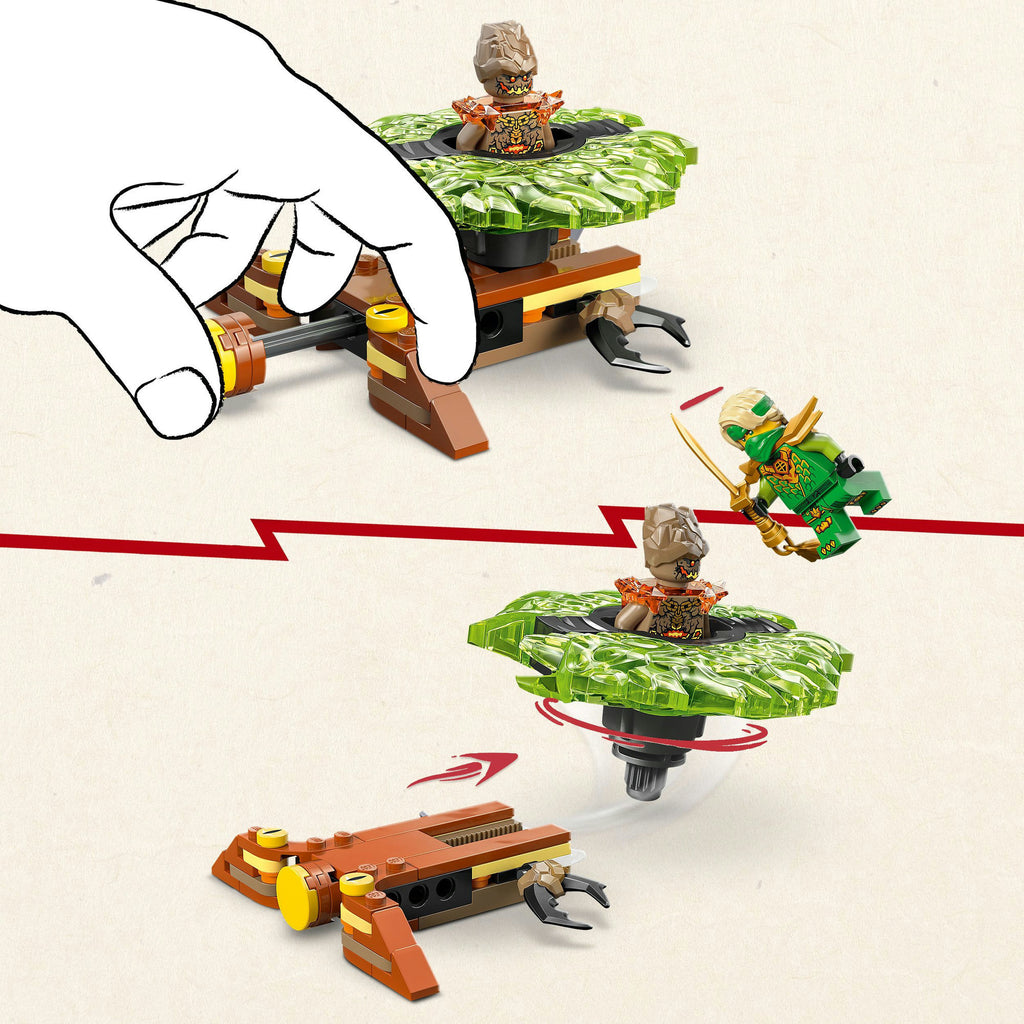 LEGO - ninjago 71850 lloyd vs. elementaire monsterspinner