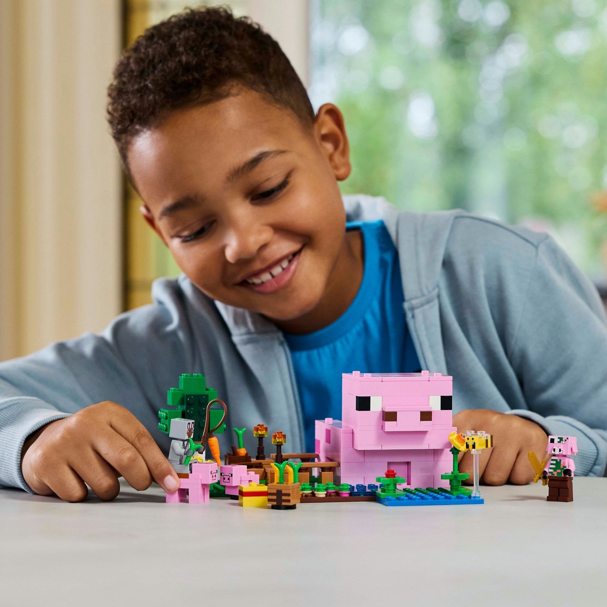 Lego minecraft 21268 het huis van het biggetje