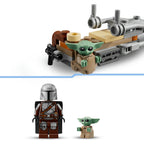 Lego star wars 75436 mandalorian en grogu's speederbike