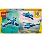 Lego creator 31160 luchtvaart: racevliegtuig