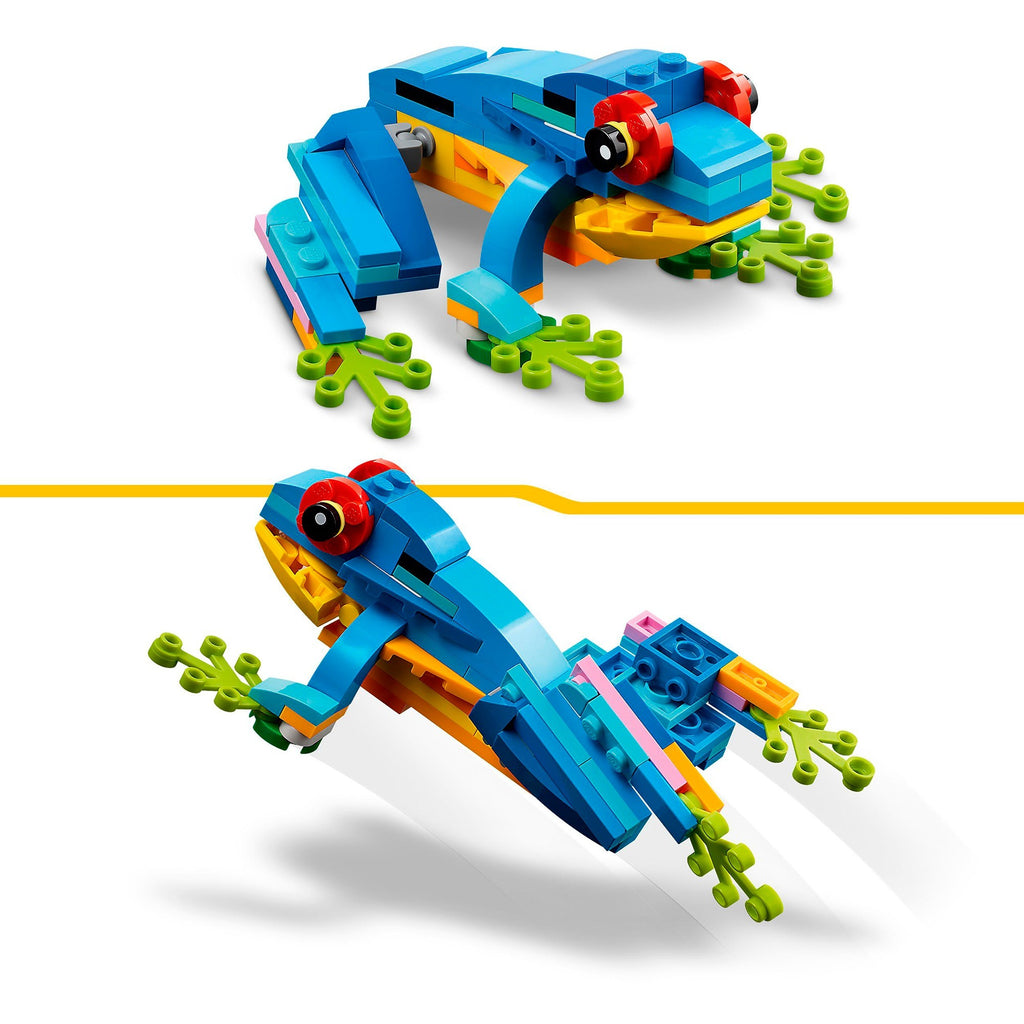 Lego creator 3-in-1 - exotische papegaai constructiespeelgoed (31136)
