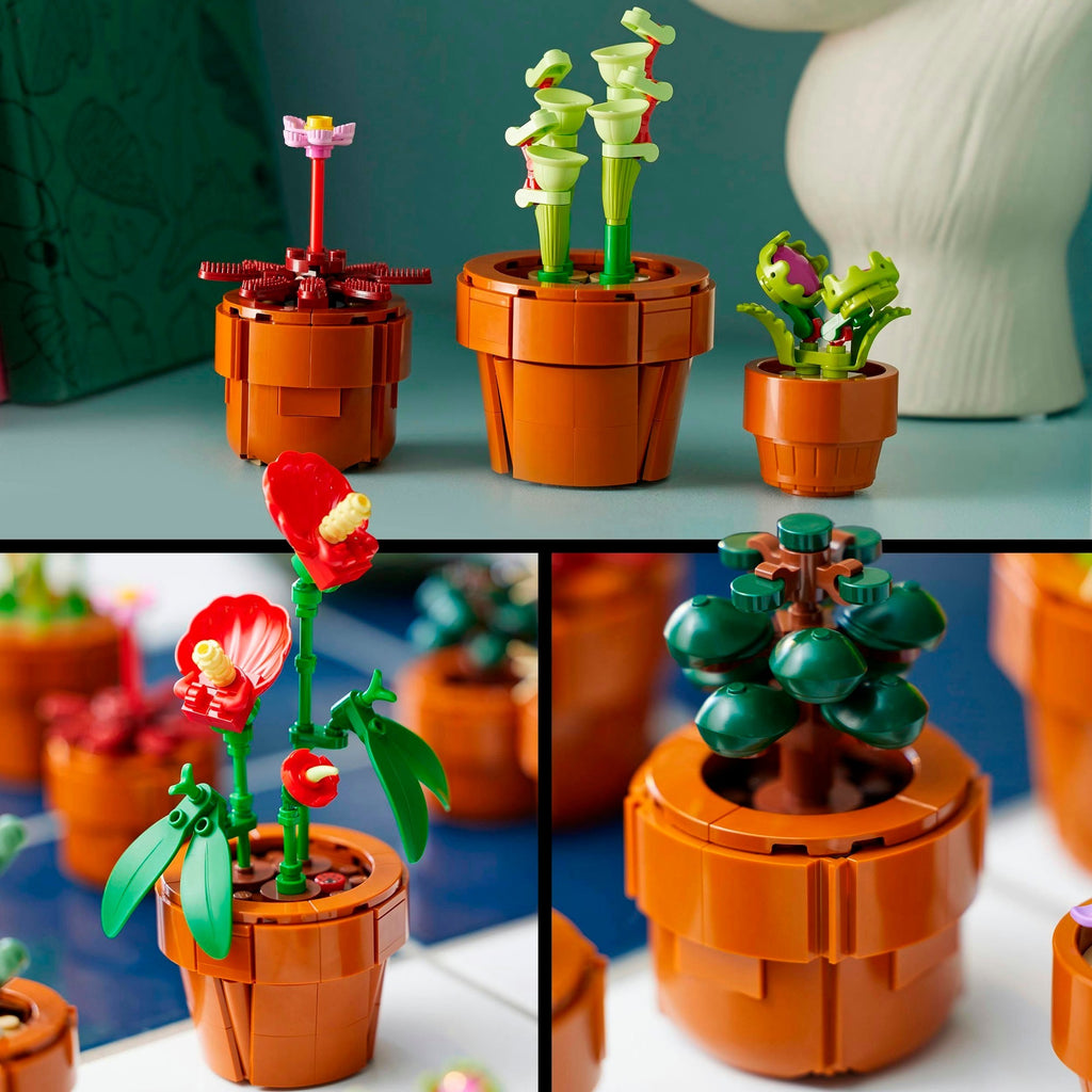 LEGO - icons 10329 miniplantjes