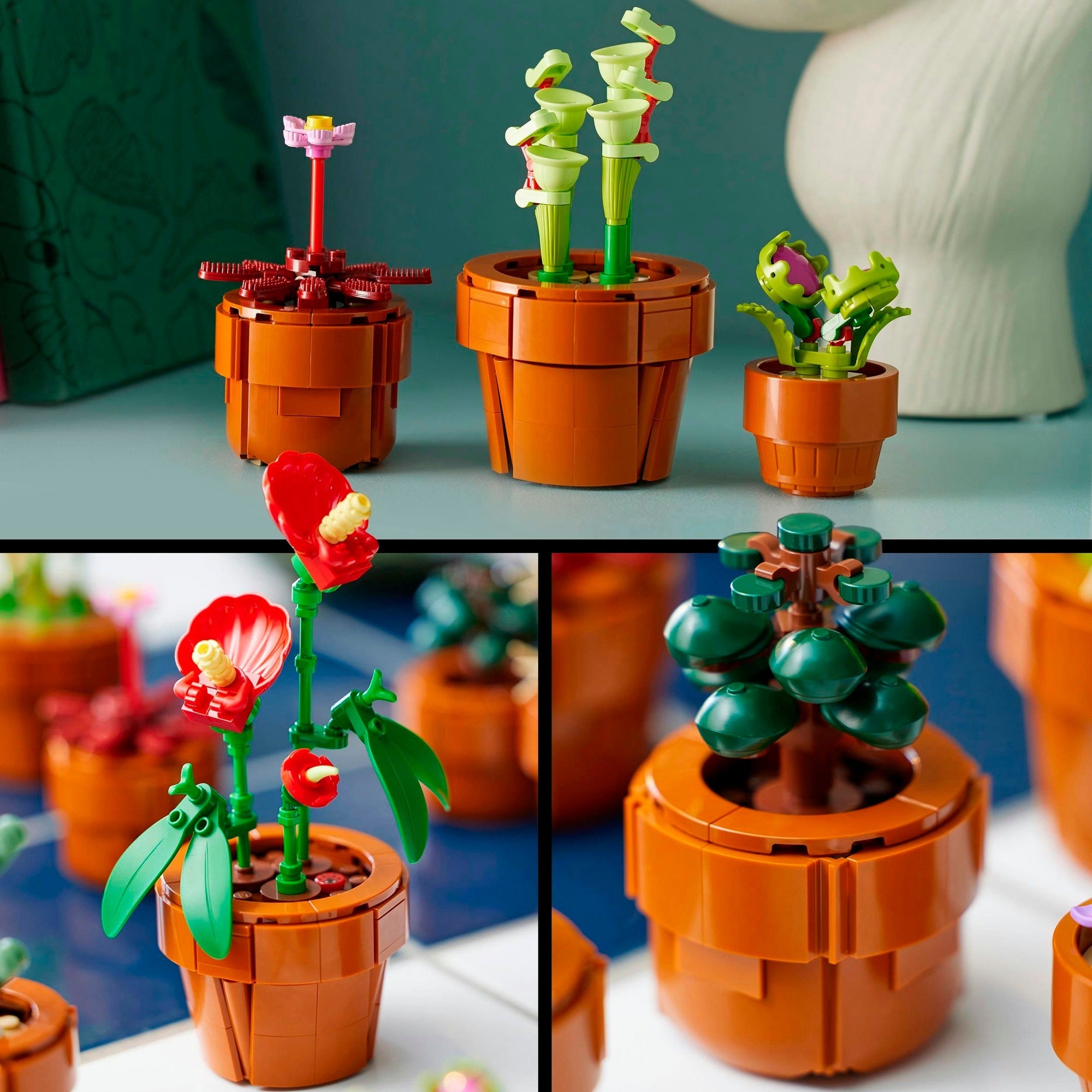 LEGO - icons 10329 miniplantjes