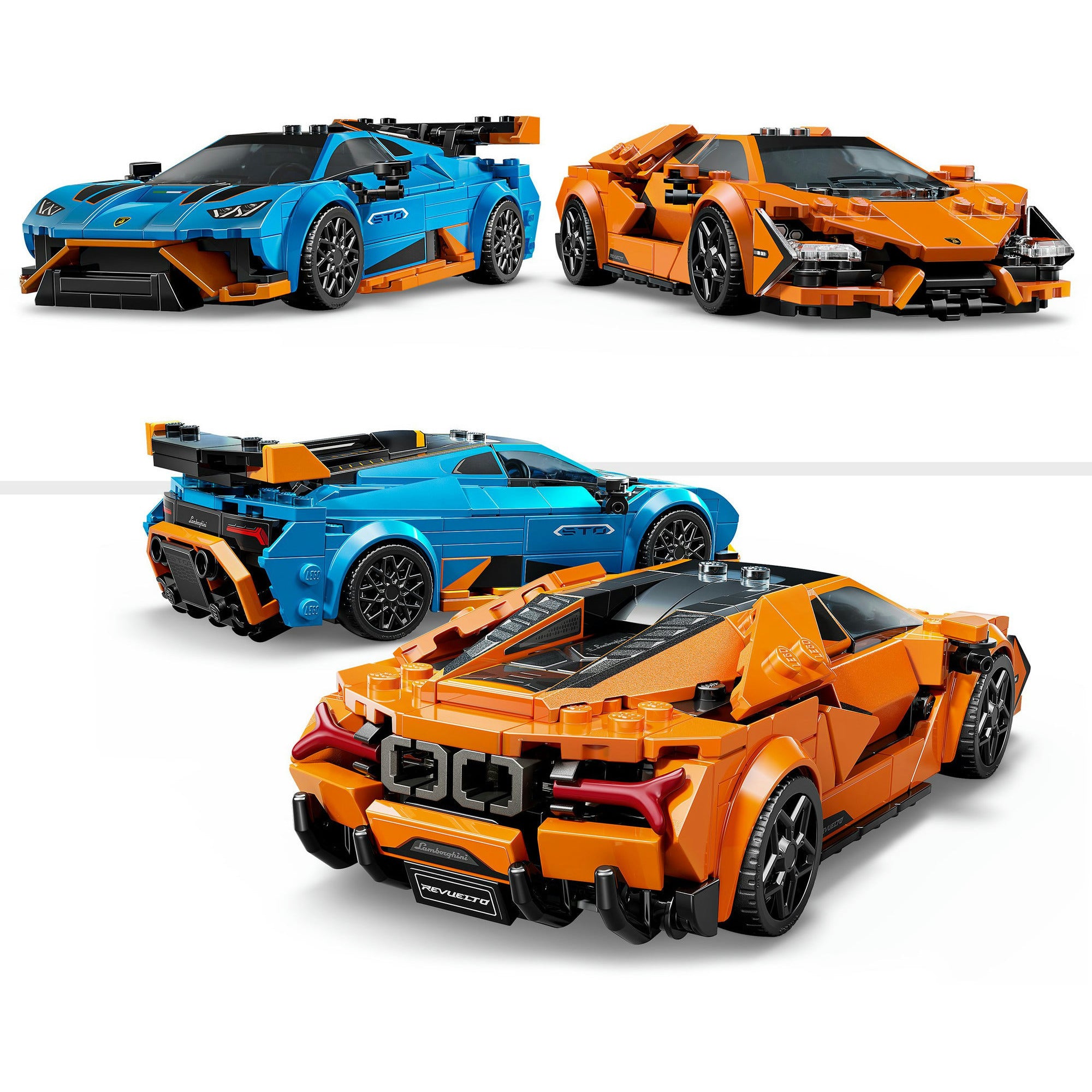 LEGO - speed champions 77238 lamborghini revuelto en huracan sto