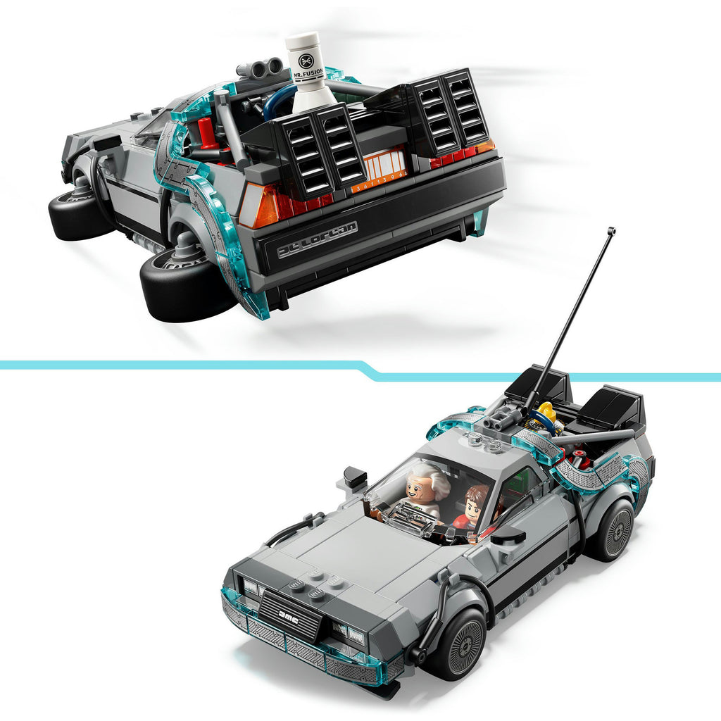 Lego speed champions 77256 tijdmachine uit back to the future