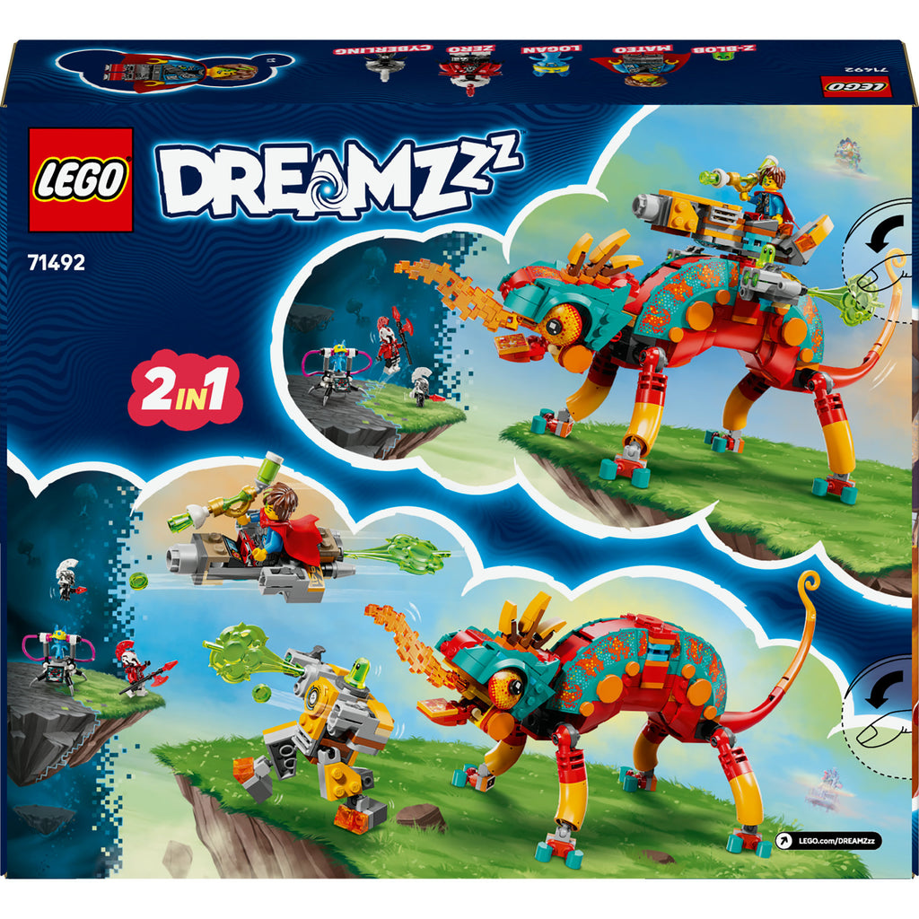Lego dreamzzz 71492 mateo's vuurkameleon