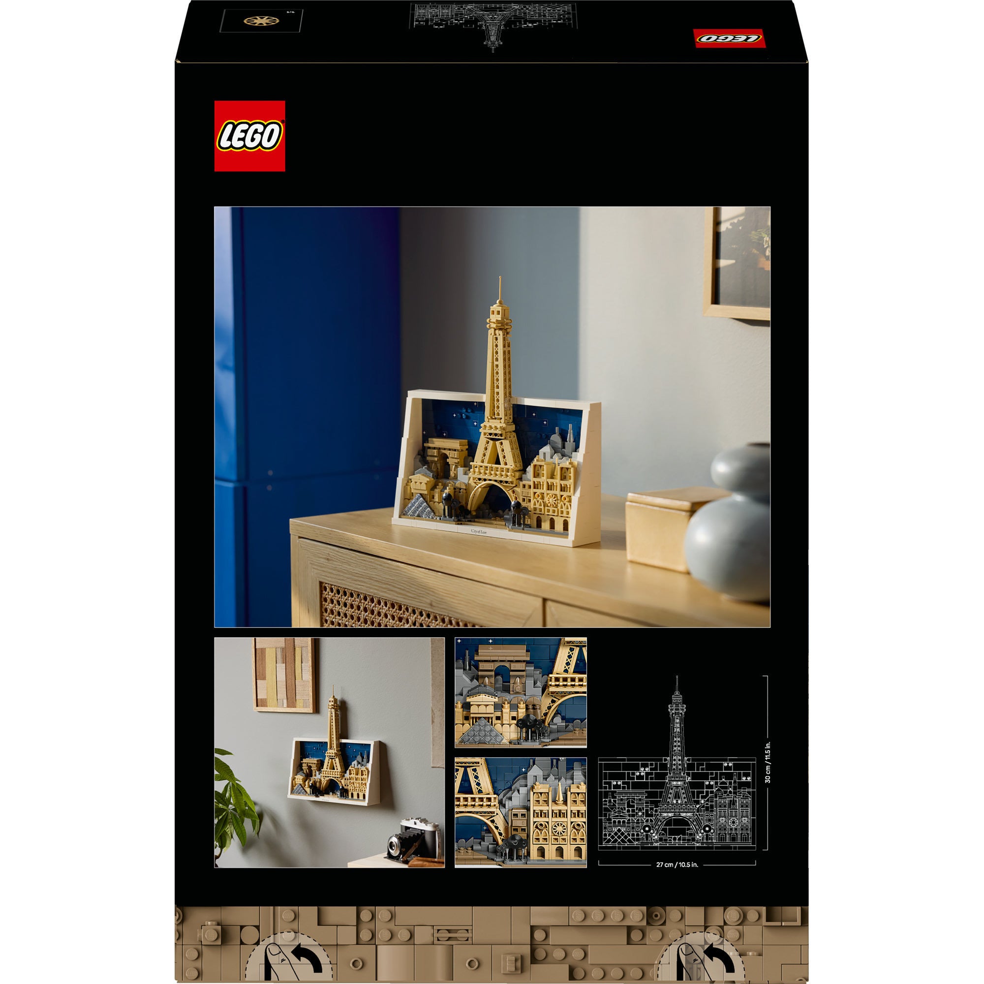 Lego architecture 21064 parijs