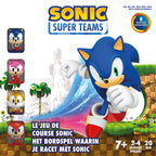 Asmodee sonic super teams bordspel - race met sonic en vrienden - inclusief 8 miniaturen