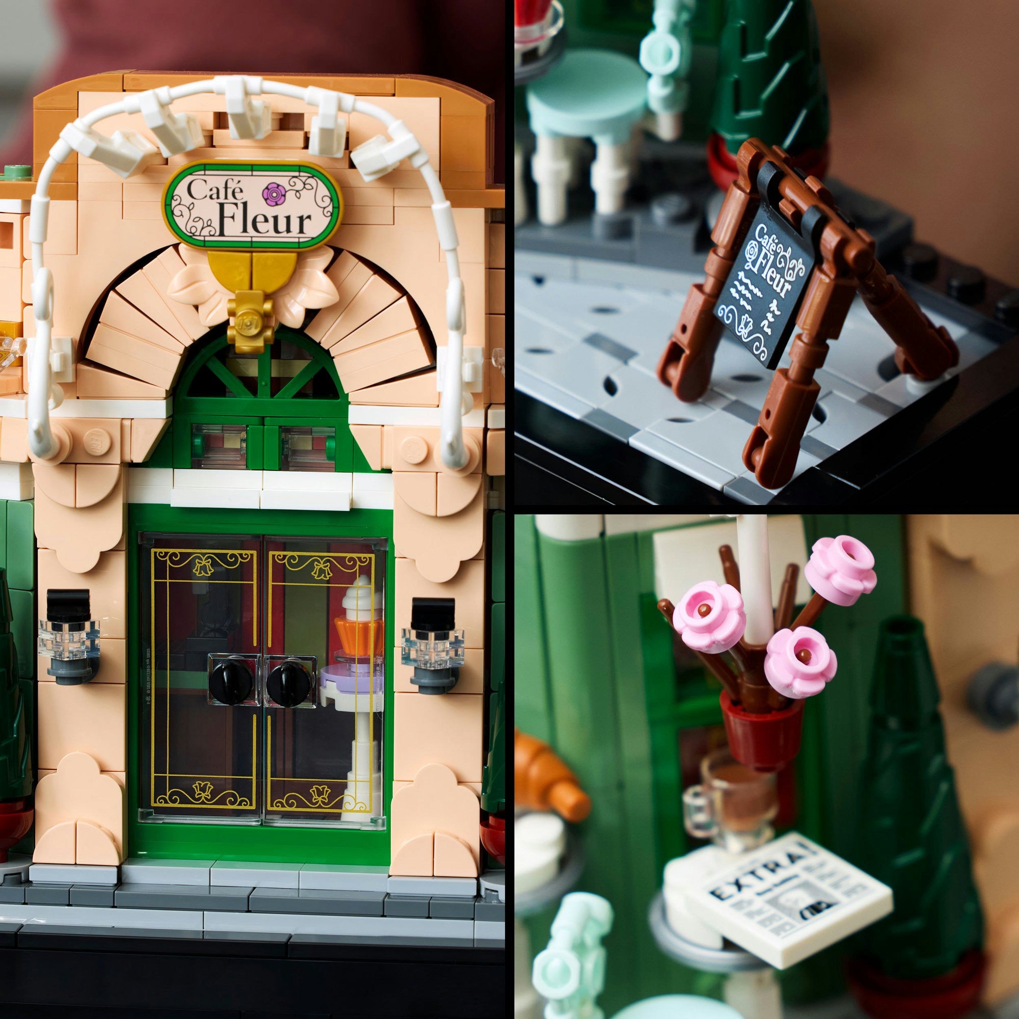 Lego icons - frans café constructiespeelgoed (10362)