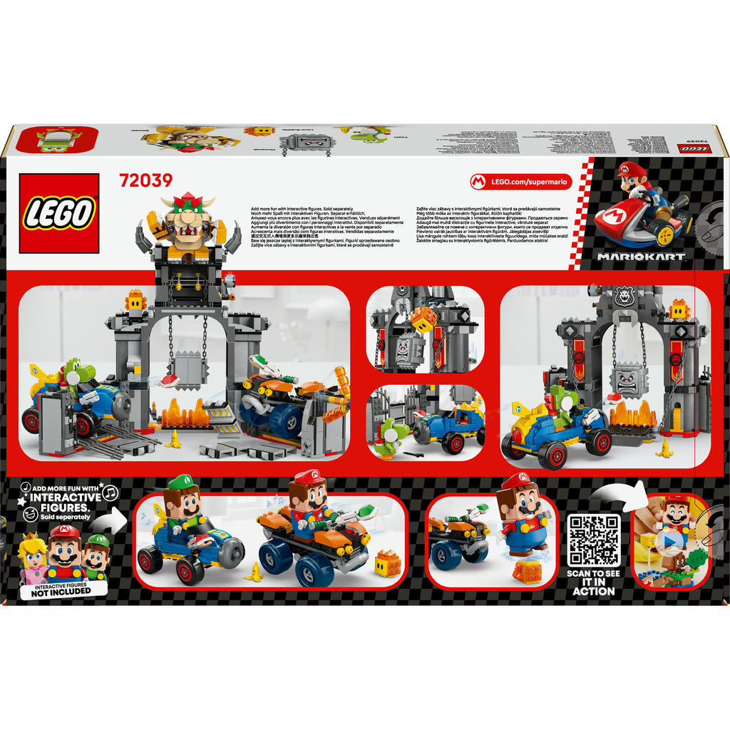 Lego 72039 super mario kart™ – bowsers kasteel