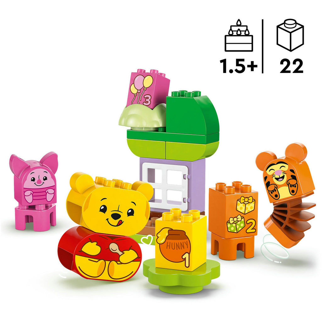 Lego duplo het verjaardagsfeest van winnie the poeh disney 10457