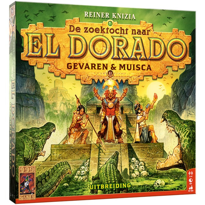 999Games - 999Games 999 games de zoektocht naar el dorado: gevaren & muisca uitbreiding bordspel