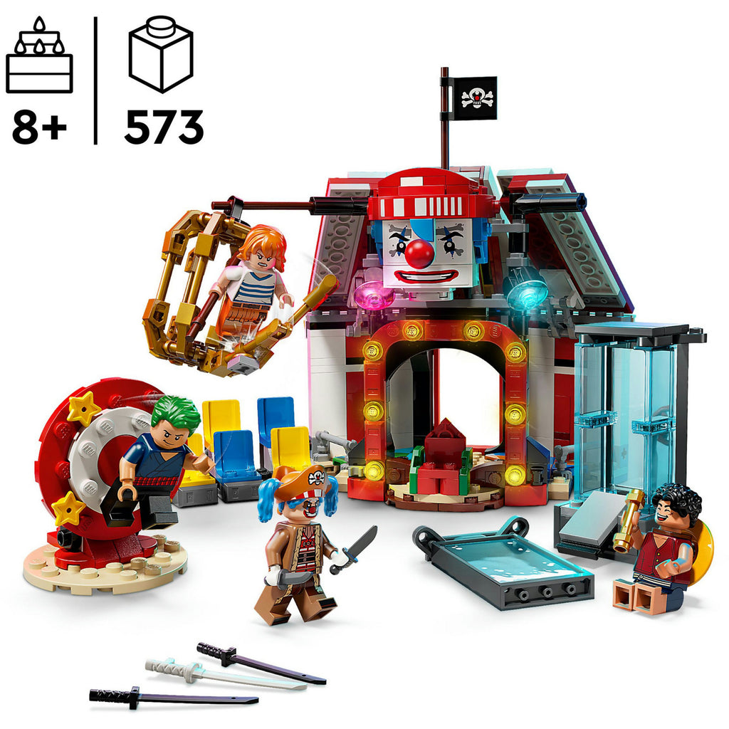 LEGO - one piece 75637 circustent van buggy de clown