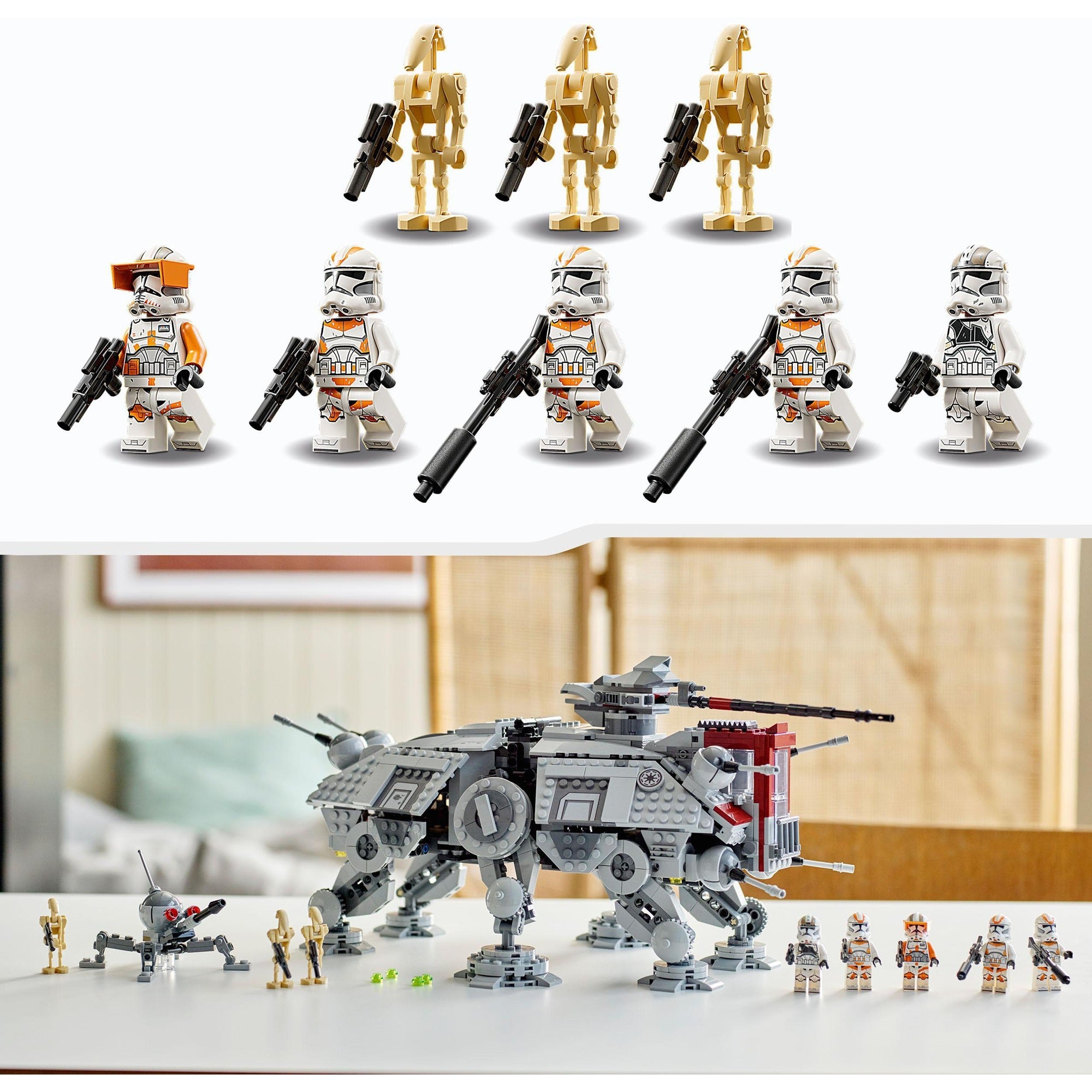 Lego star wars 75337 at-te walker