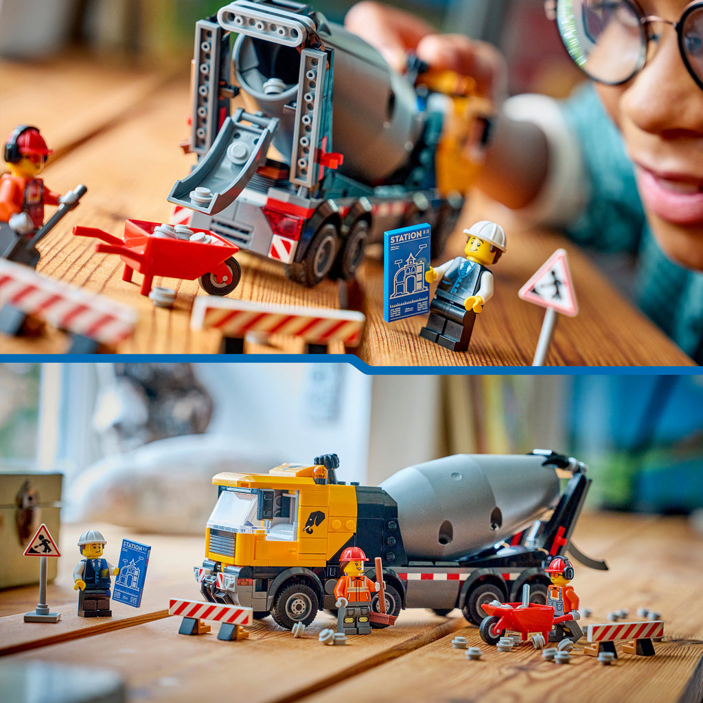Lego city 60478 cementwagen