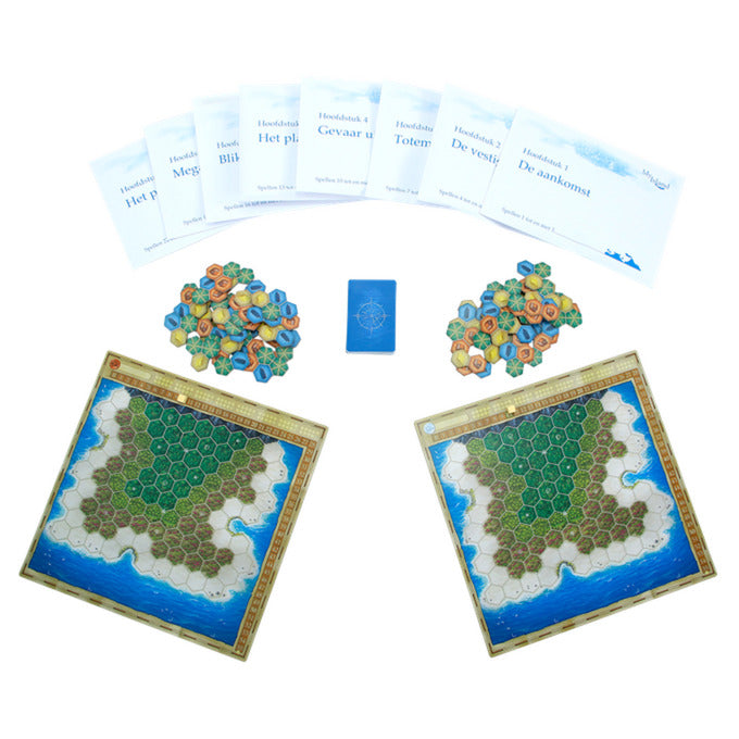 999games 999 games my island bordspel (nederlands, 2 - 4 spelers, 30 minuten, vanaf 10 jaar)