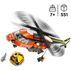 Lego city 60503 kustwacht helikopter