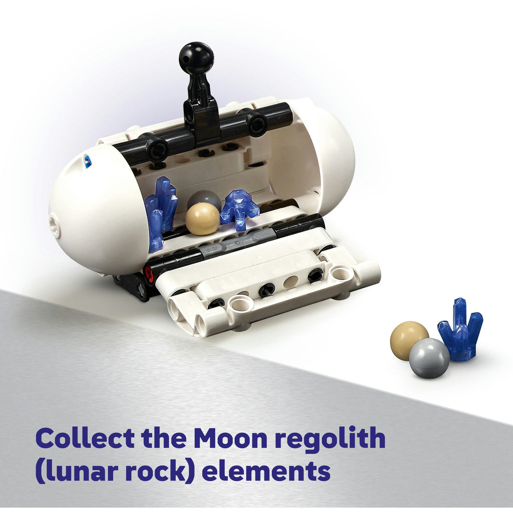 Lego technic 42211 lunar outpost maanrover ruimtevoertuig