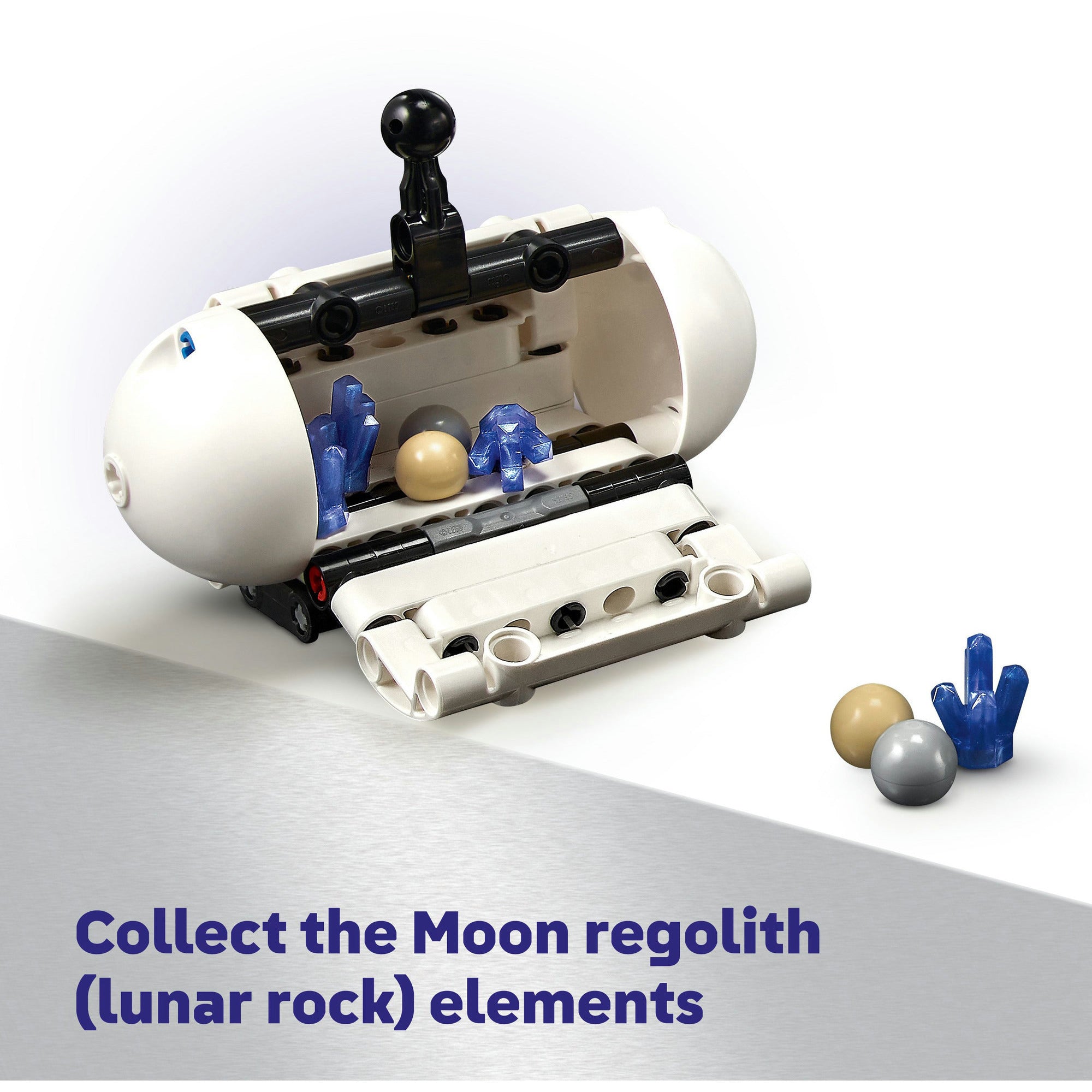 Lego technic 42211 lunar outpost maanrover ruimtevoertuig