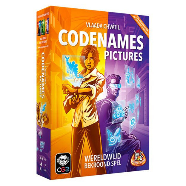 White Goblin Games - White Goblin Games wgg codenames pictures kaartspel (nederlands 2 - 8 spelers 15 minuten vanaf 10 jaar)