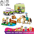 Lego friends 42695 trailer met paard en veulen